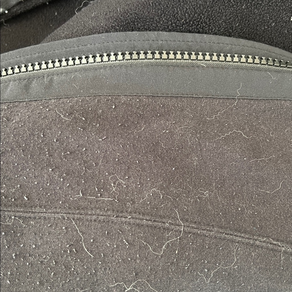 Athleta Black Full-Zip Hoodie - Picture 6 of 6